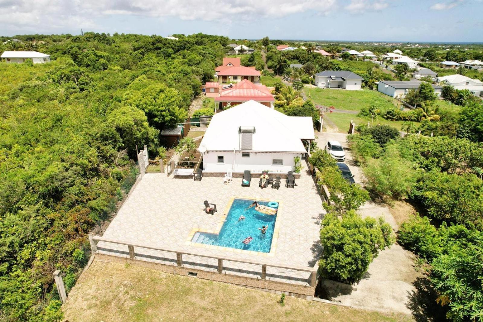 "Le Champs" Des Oiseaux Villa Anse-Bertrand Exterior photo